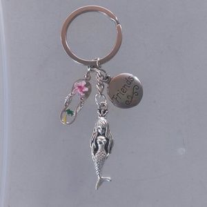 Key Ring Mermaid, Flip Flop, and Friends charms